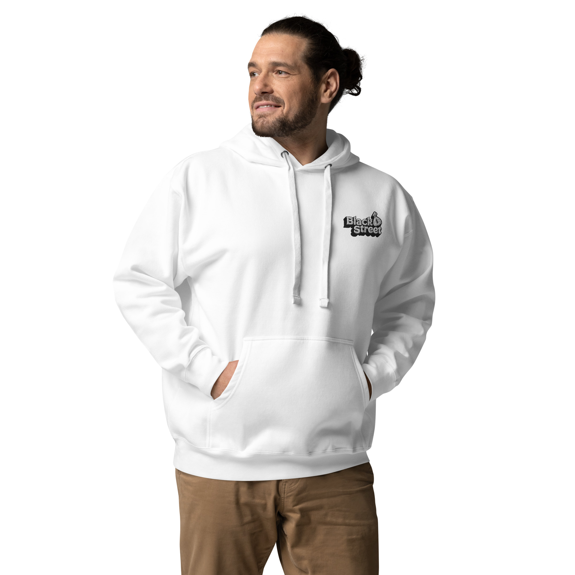 Loose Fit Hooded Organic Cotton Sweatshirt